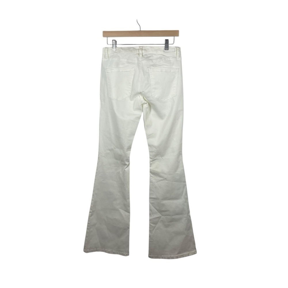 NWT BlankNYC Women’s Cosmic Flare High Rise Jeans in White Size 29 - Picture 9 of 14